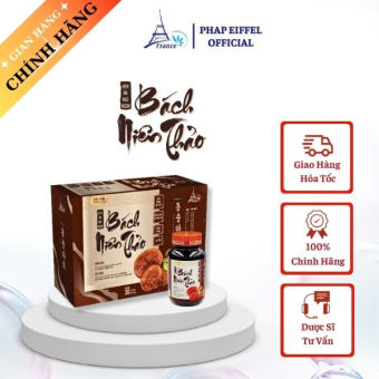 Viên Ăn Ngủ Ngon Bách Niên Thảo - Pháp Eiffel Lọ 30 Viên