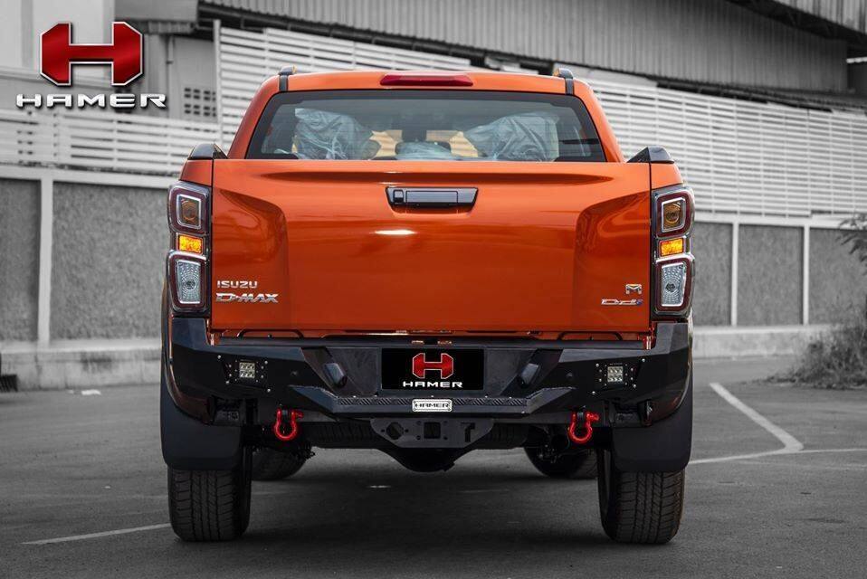กันชนท้าย Hamer ใส่ D-max ปี 2020 ( สนใจติดต่อสอบถามพิ่มเติมก่อนกดสั่งซื้อได้เลยค่ะ ) ราคา 18,931 บาท*ส่งฟรี