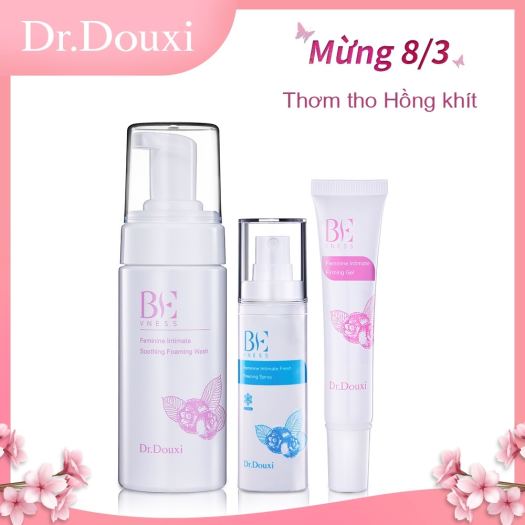 ✱  Bộ 3 Chăm Sóc Vùng Kín Dr.Douxi: dung dịch vệ sinh phụ nữ   Gel Dưỡng Hồng Và Se Khít   Xịt thơm khử khuẩn Phụ Khoa