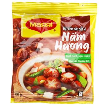 Combo 2 gói Hạt nêm nấm hương chay Maggi gói 55g