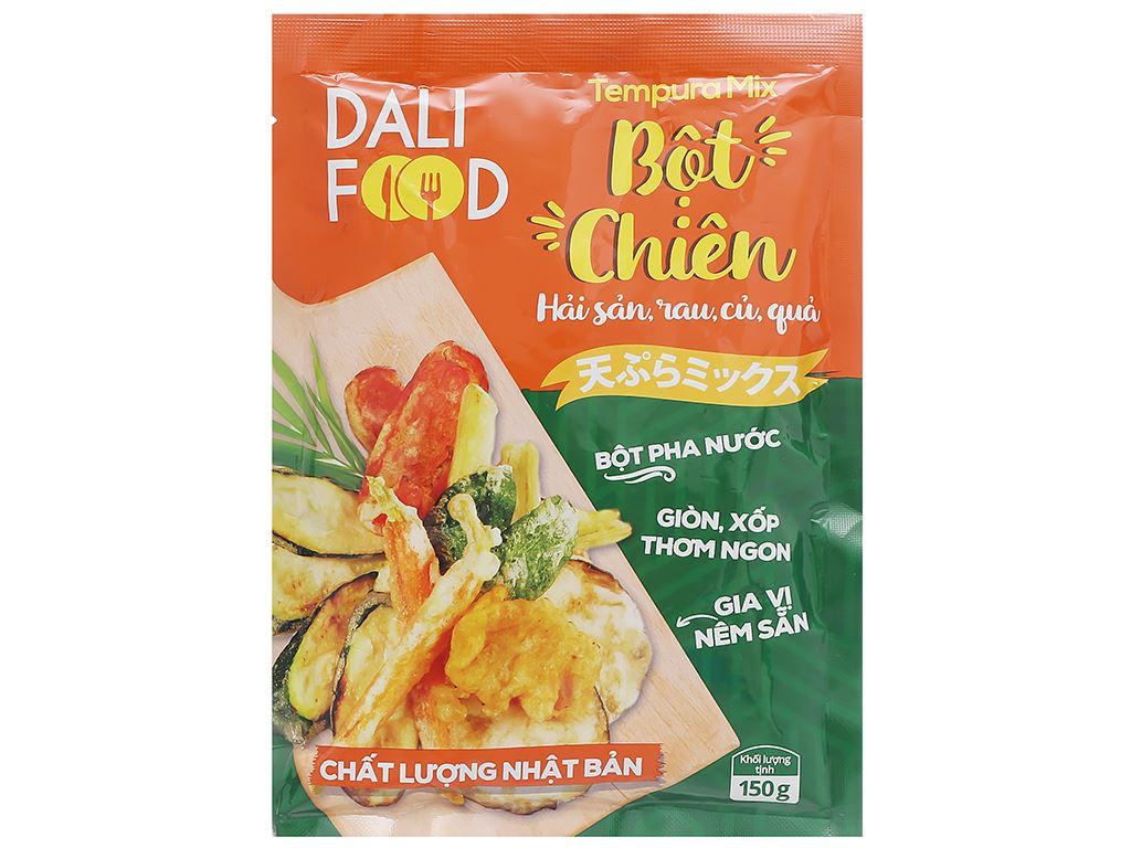 Bột chiên Tempura Dali Food gói 150g