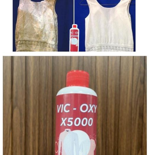 Bình VIC-OXY X5000 Nước Tẩy Giặt Quần Áo , Chai Dung Dịch Tẩy Trắng Vết Bẩn, Úa Vàng, Nấm Mốc. Tẩy Trắng Vết Mực, Sơn, Ố Vàng. Chất Tẩy Trắng Giày Dung Dịch Cọ Rửa Rày , Nước Tẩy Trắng Quần Áo Không Làm Mất Màu Gốc