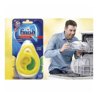 Tinh Dầu Cheo Khử Mùi Máy Rửa Bát Finish Hương Chanh + tặng que thử nước cứng