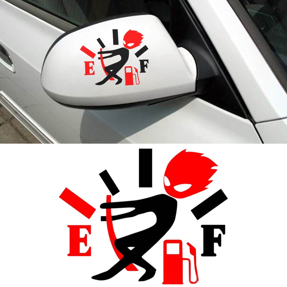 Tem dán nắp bình xăng ô tô Sticker trang trí xe hơi