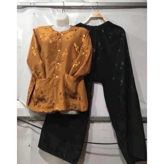 SET Bộ Đồ Người Già Vải Gấm Hoa Cao Cấp Dành Cho Bà Cho Mẹ