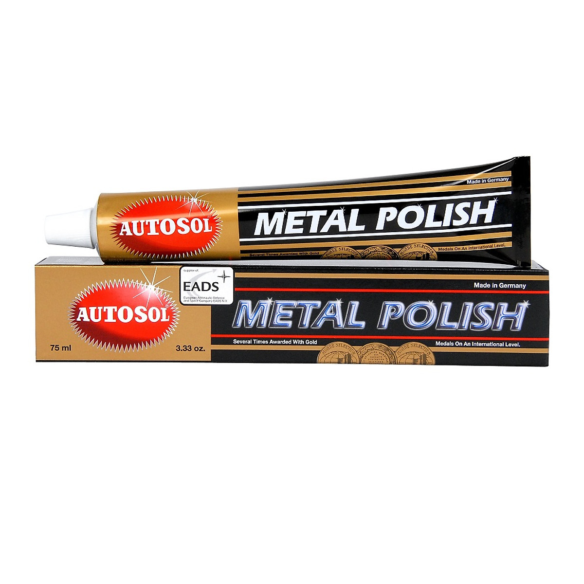 Kem đánh bóng kim loại Inox đồng Autosol Metal Polish 75ml Đức chính hãng