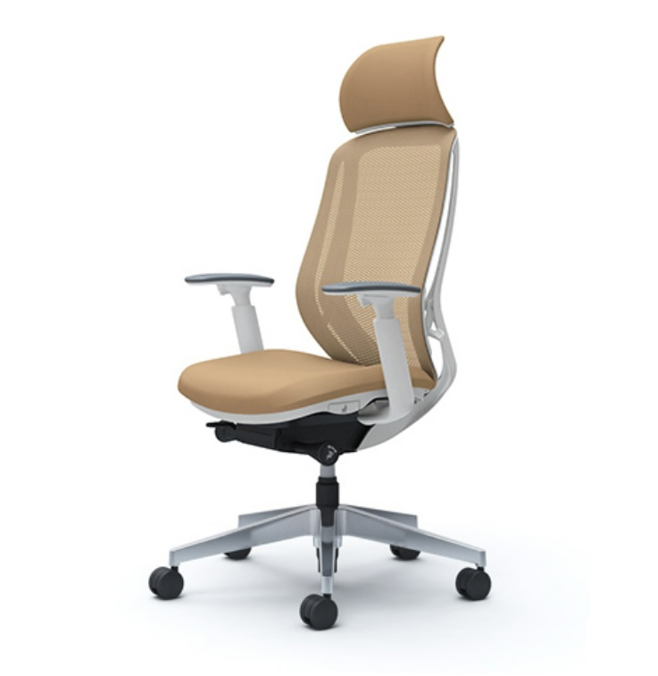 OKAMURA เก้าอี้รุ่น SYLPHY EXTRA HIGH BACK, ALUMINIUM BASE, BEIGE, Ergonomic Chair ราคา 22,500 บาท*ส่งฟรี