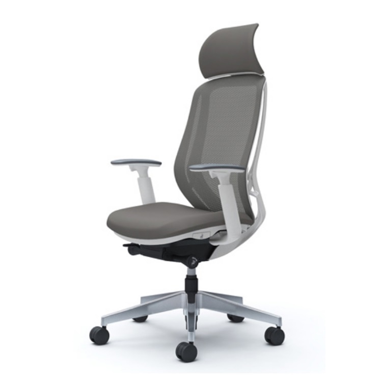 OKAMURA เก้าอี้รุ่น SYLPHY EXTRA HIGH BACK, ALUMINIUM BASE, MEDIUM GRAY, Ergonomic Chair ราคา 22,500 บาท*ส่งฟรี