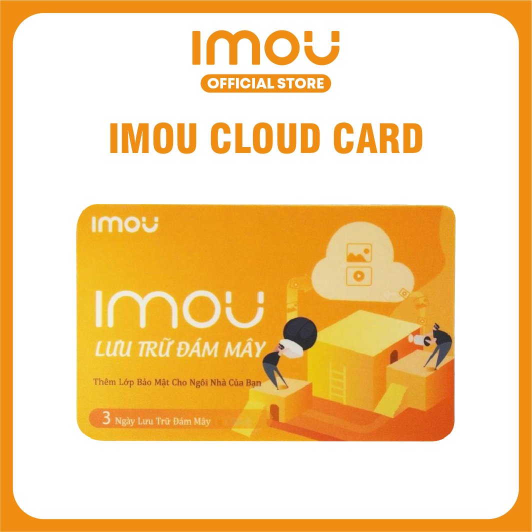 Imou card lưu trữ đám mây - gói 1 tháng