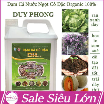 1 Lít - Dịch đạm cá nước ngọt cô đặc DH, an toàn cho hệ sinh thái-76124