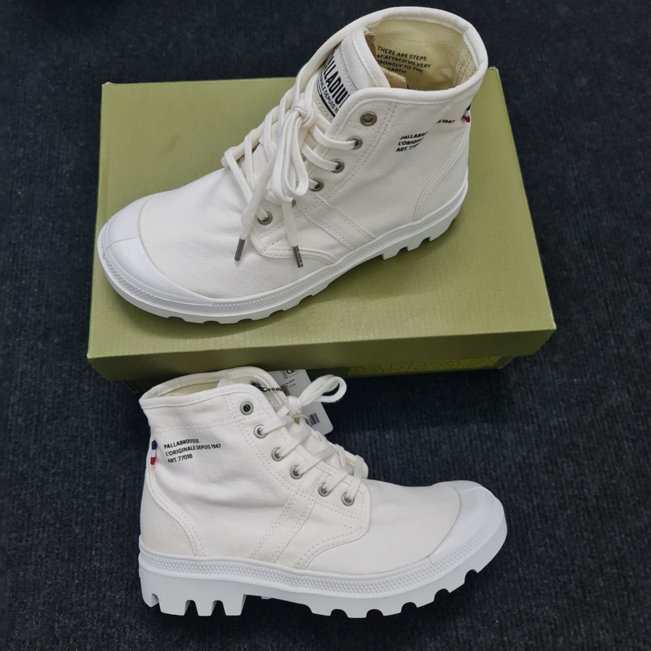 Giày Palladium Legion màu trắng ngà dành cho nữ