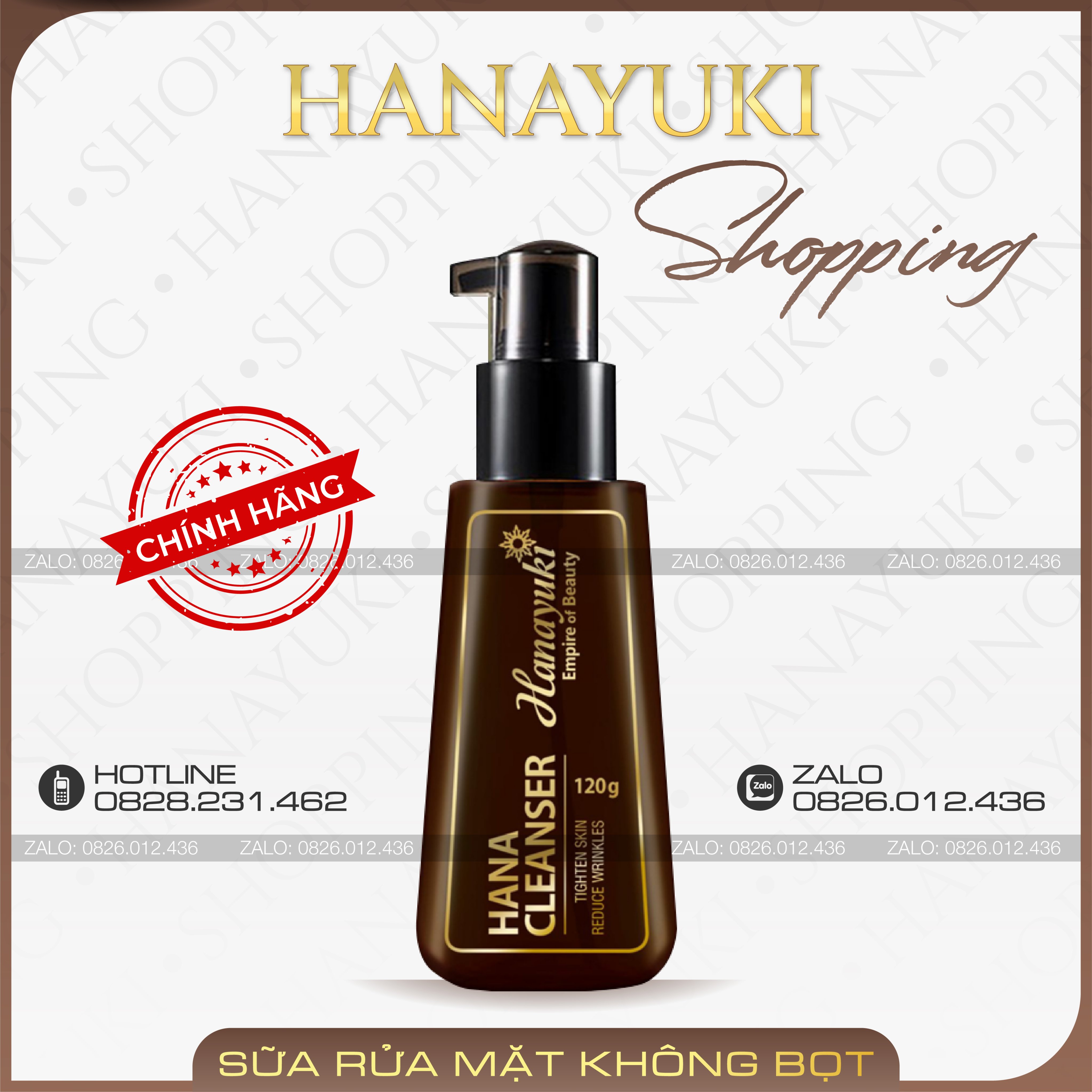 Sữa rửa mặt y học hanayuki