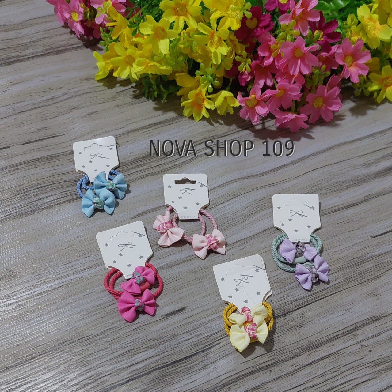 QUÀ TẶNG cột tóc xinh cho bé gái nhỏ, cột tóc nhiều hình xinh xắn