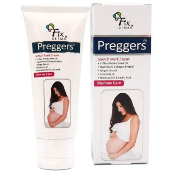Kem trị rạn da Cho PHụ Nữ TRước Sau Sinh Fixderma Preggers Stretch Mark Cream 60g