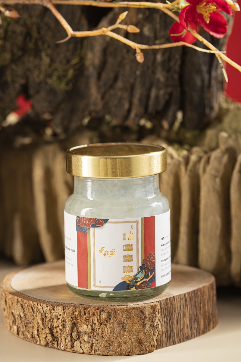 Yến sào hoàng gia - tổ yến chưng không đường - hộp 70ml chất lượng cao, thơm ngon