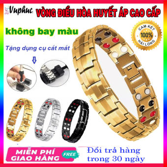 Vòng tay điều hòa huyết áp cao cấp, vòng đeo tay ổn định huyết áp, vòng huyết áp màu vàng, vòng cân bằng huyết áp Nhật bản , vòng tay nữ, lắc tay nữ, vòng trang sức