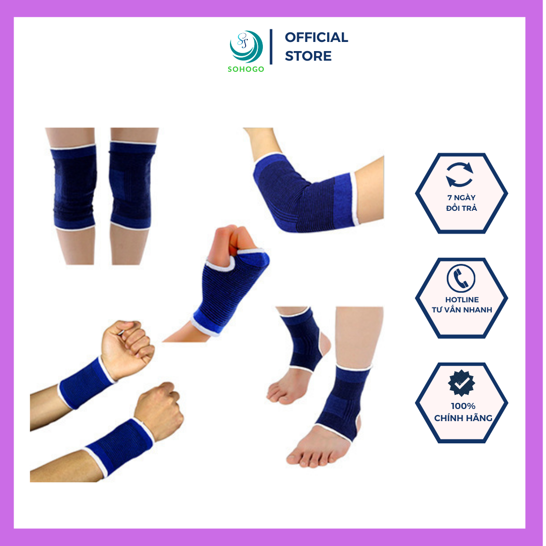 - Bộ 10 dụng cụ bảo vệ chân tay cho nam nữ khi tập thể thao, thể hình, co giãn 4 chiều+ Tặng quà ngẫu nhiên