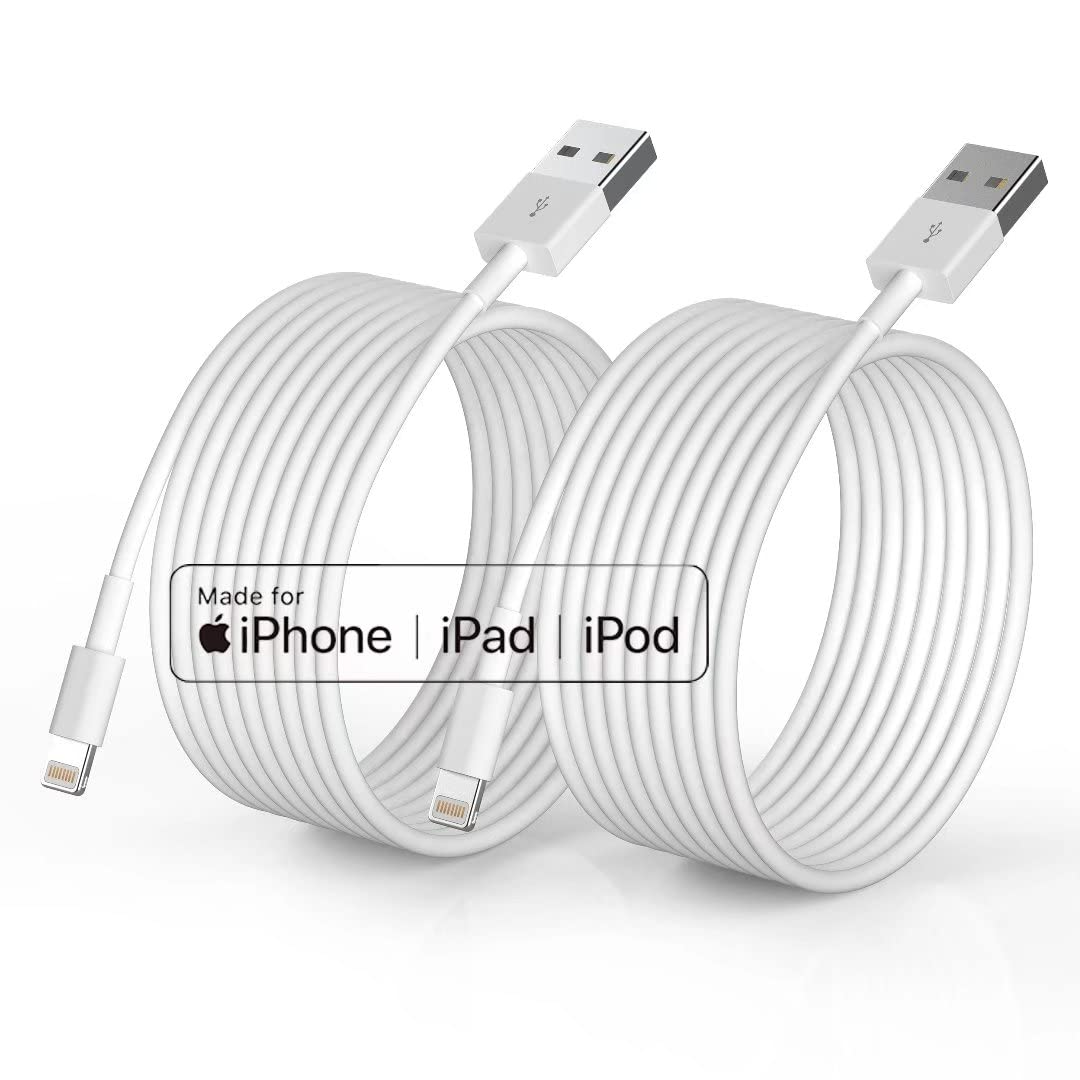 2 gói cáp lightning nhanh cho dây cáp điện thoại apple dài, apple sạc dây cáp cho táo điện thoại 12/11 pro/11/xs max/xr/8/7/6s/6/5s/se