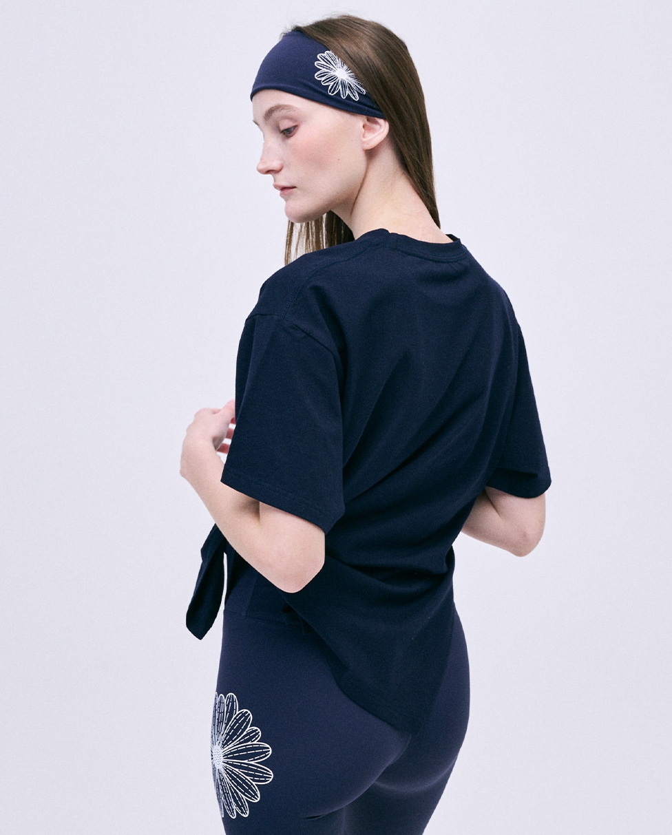 MARDI MERCREDI SIDE SLIT T-SHIRT ACTIF EMBLEM - 6 Colors (2024 NEW)