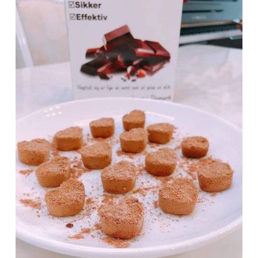 Kẹo Socola Giảm Cân Đan Mạch Chocolade Vegttab Slimming Care CHÍNH HÃNG 4.5