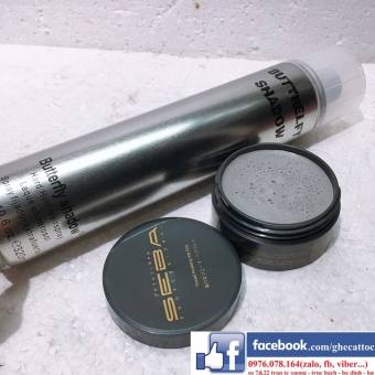 COMBO SÁP VUỐT TÓC NAM SEBA VÀ GÔM XỊT TÓC BUTTERFLY 320ml - Combo gôm + sáp