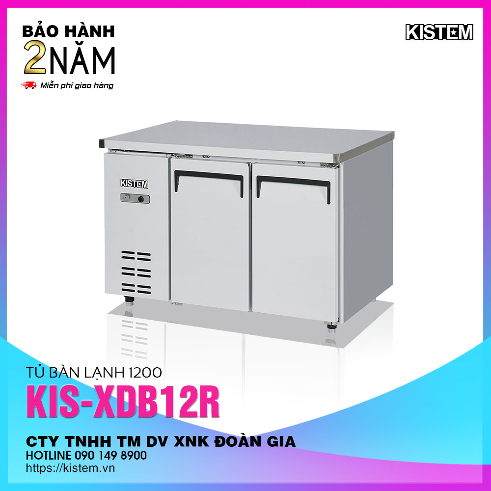 Tủ bàn lạnh kistem kis-xdt12r 271l
