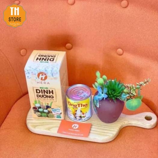 NGŨ CỐC DINH DƯỠNG TĂNG CÂN HERA - Sản Phẩm Cao Cấp Chính Hãng - Đã Được Kiểm Nghiệm và Công Bố - Thanh Hợp Store