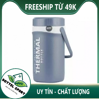 Bình Giữ Nhiệt Nhựa Duy Tân Matsu 2 Lít bình đá 2 lít có vòi chính hãng