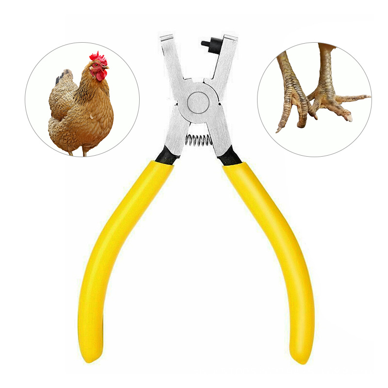Dụng cụ bấm ngón chân gà trống gà trống 2mm dụng cụ bấm lỗ thông dụng dụng cụ kìm bấm lỗ nhỏ dụng cụ chăn nuôi gà