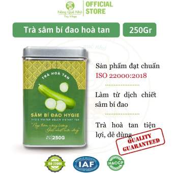 Trà Sâm Bí Đao Hòa Tan HYGIE Thanh nhiệt Giải độc Giảm cân 250gr