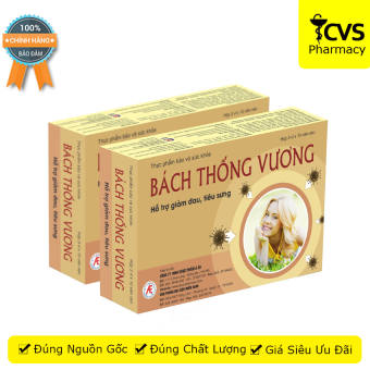 Bách Thống Vương - Hỗ Trợ Giảm Đau Tiêu Sưng Hộp 30 viên
