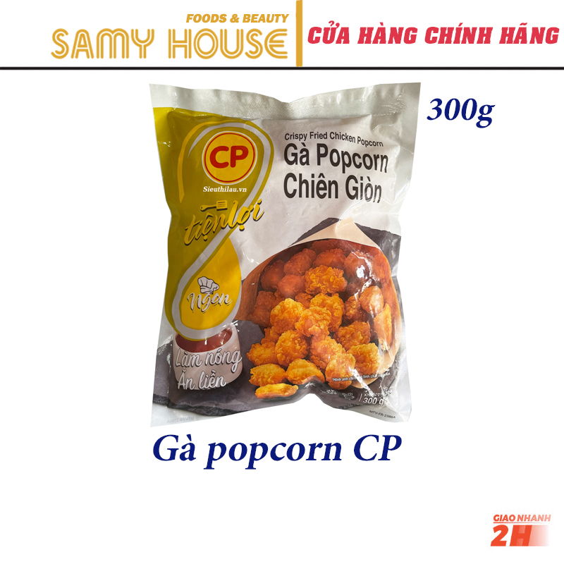 [Samy Food] [HCM SHIP 2H] Gà Popcorn Chiên Giòn CP 300g