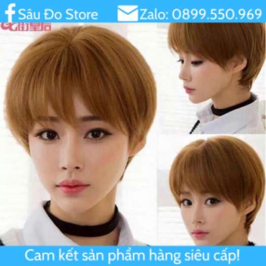 Tóc Tém Ngắn Cá Tính Nhiều Màu