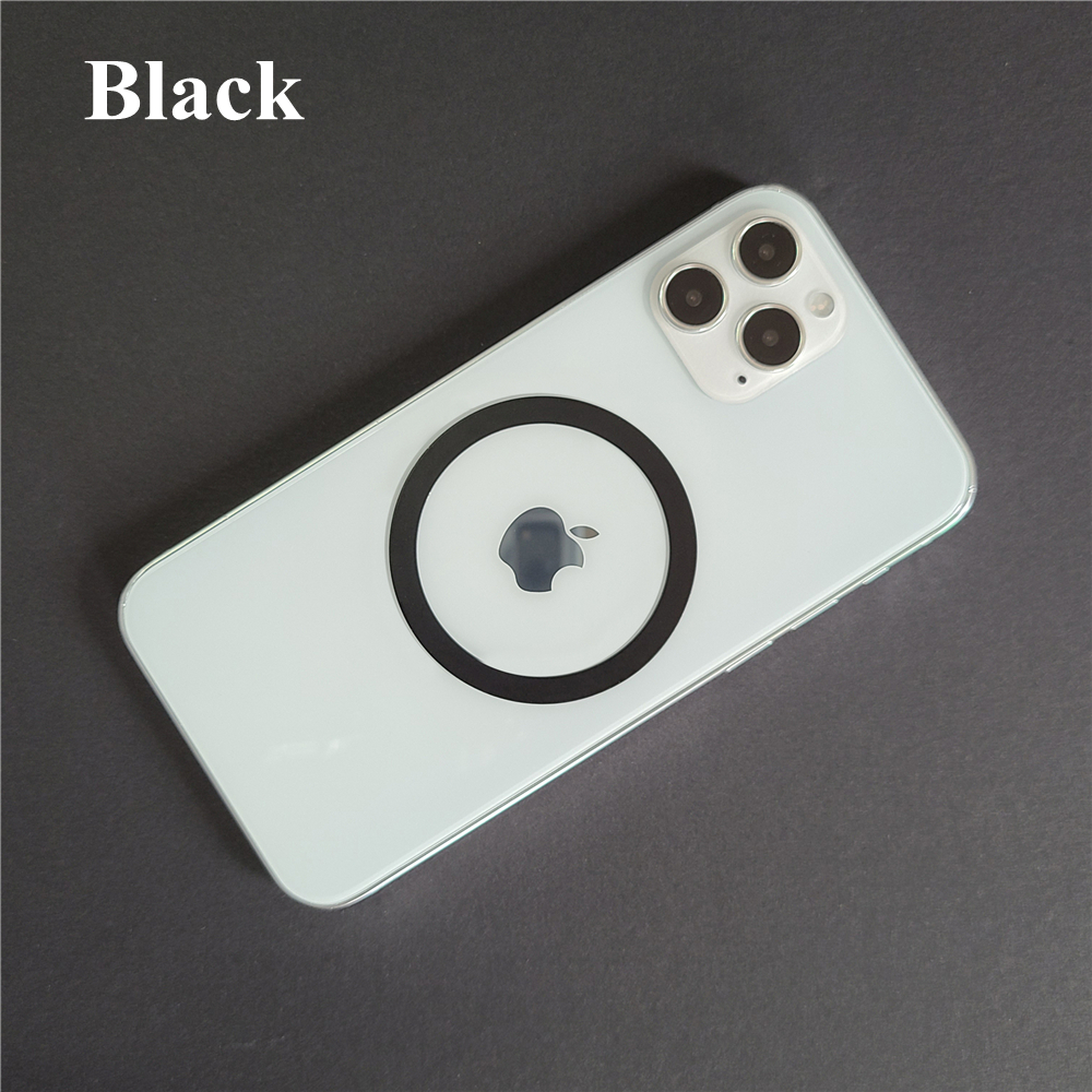 30pcs for Magsafe Magnetic Plate Ring Universal Metal Sticker Support  Wireless Charger Metal Plate Sheet for Magnet Car Holder - AliExpress