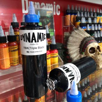 Mực xăm màu đen Dynamic TBK 240ml