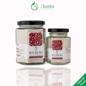 Bột Đậu Đỏ đắp mặt nạ hữu cơ SUZIKO nguyên chất 140G | 100% Organic