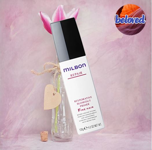 Milbon Repair Restorative Blowout Primer Fine Hair 120 g อาหารผม ลดการชี้ฟู สำหรับผมเส้นเล็ก ราคา 1,160 บาท*ส่งฟรี