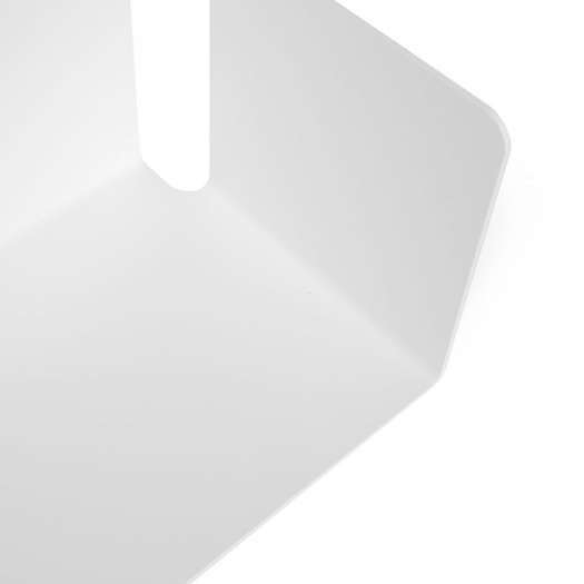 Kệ đĩa CD chữ U 60 (Set 2) - Kệ treo tường bằng thép dày 1,6mm - Sơn tĩnh điện màu Trắng/ Đen hiện đại - Tặng kèm bộ ốc vít và đầu bịt ốc