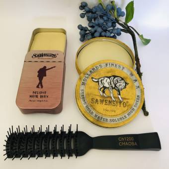 Combo Tặng Lược 2 Sáp SAWENSITO DElUXE HAIR WAX + Sáp SAWENSITO Con Sói