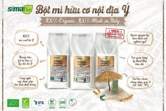 Bột mì hữu cơ (Organic Flour) - Sima Bio - 1kg
