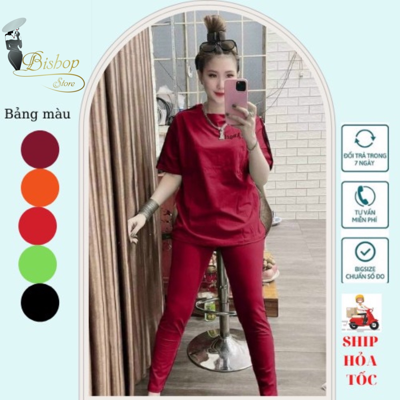 Đồ bộ mặc nhà, bộ đồ thun dài, bộ mặc nhà trung niên form rộng bigsize 85kg