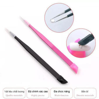 Nhíp Gắp đá Nail Chất Lượng, Giá Tốt - Nhíp đá, nhíp gắp sticker 2 đầu đa chức năng nhíp thẳng chuyên dụng cho dân làm móng