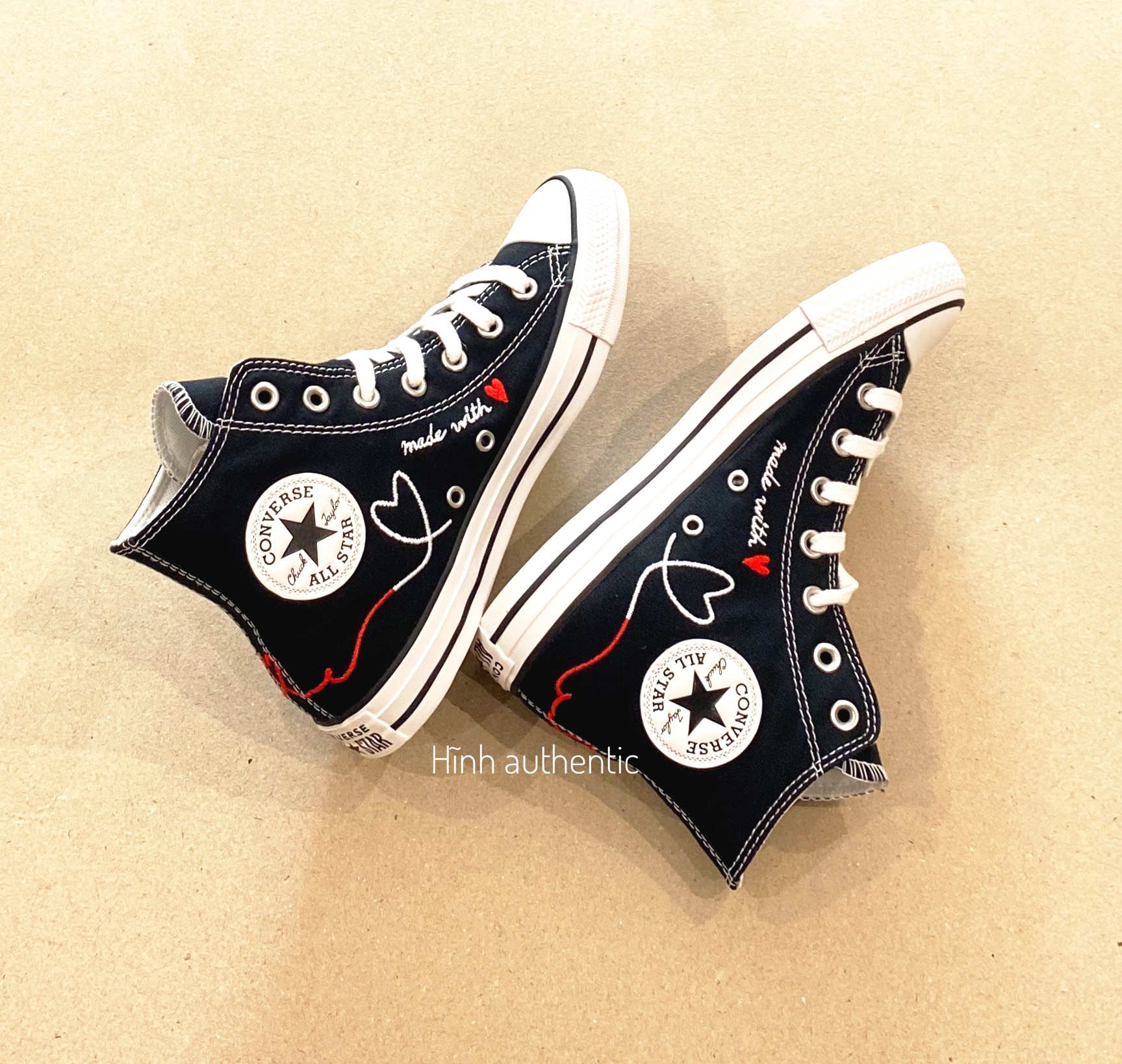 Giày Converse Classic Valentine's Đen 171158v