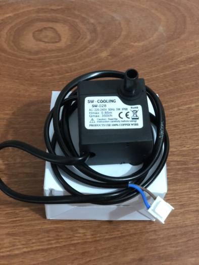 máy bơm 5w cho quạt điều hòa gia đinh hàng chuẩn - máy bơm nước quạt điều hòa 5w - máy bơm quạt hơi nước gia đình