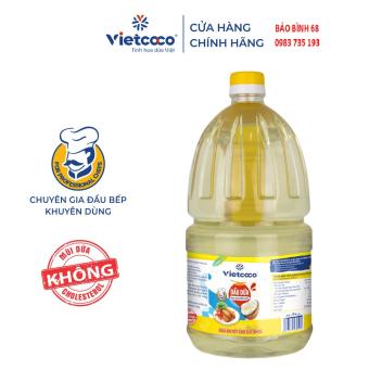 Dầu Dừa Nguyên Chất Nấu Ăn Chai 2 lít