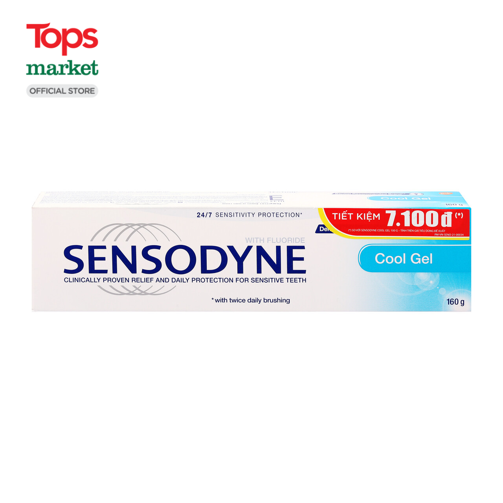 Kem Đánh Răng Sensodyne Coolgel Mát Lạnh 160G