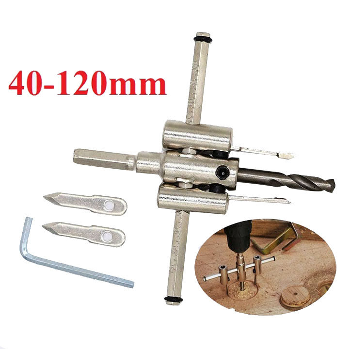 Mũi khoét lỗ đa năng, mũi khoét cacbua - khoét gỗ, mica, nhựa, thạch cao