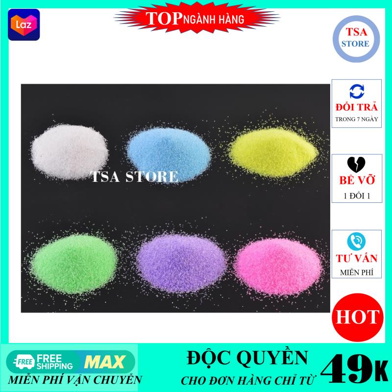 Tiểu cảnh mini Cát nhiều màu (túi 500g) trang trí tiểu cảnh sen đá/chậu cây mini/terrarium/hồ cá/bonsai/hòn non bộ/sen đá/xương rồng TSA STORE