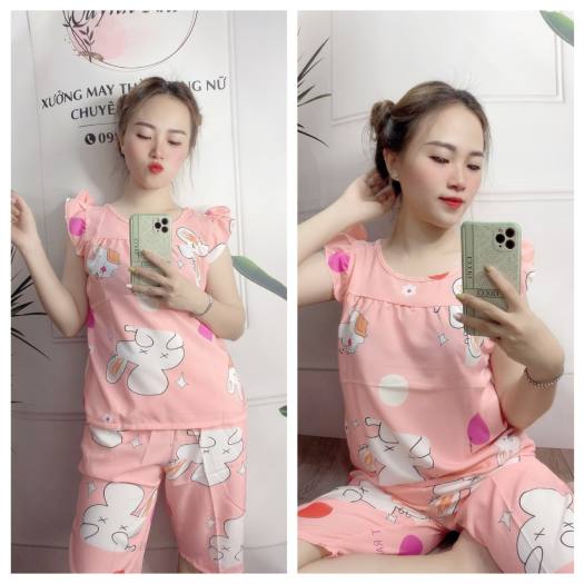 SET LỤA LỬNG HỌA TIẾT MÈO DỄ THƯƠNG (ẢNH THẬT) GIAO HÌNH THÚ NGẪU NHIÊN,  CÓ SZ 40-75KG - LUA05