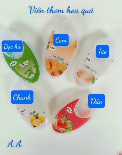 Set 100 hạt thơm khẩu trang, viên thơm khẩu trang, khử mùi không khí